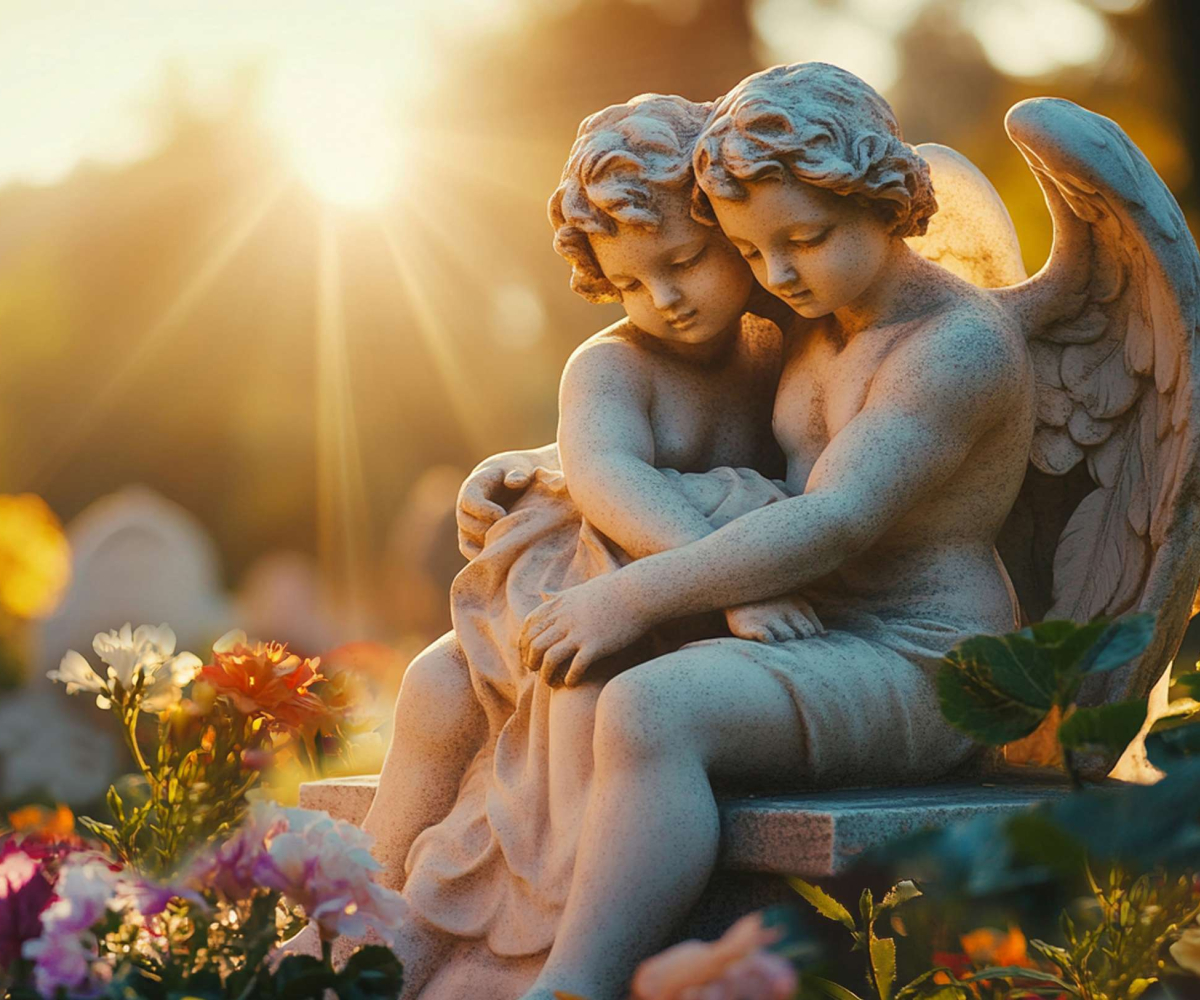 Icon von einem Foto auf einer Halterung mit Blumen
